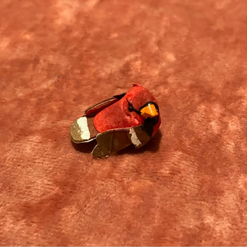 Miniature Cardinal Bird